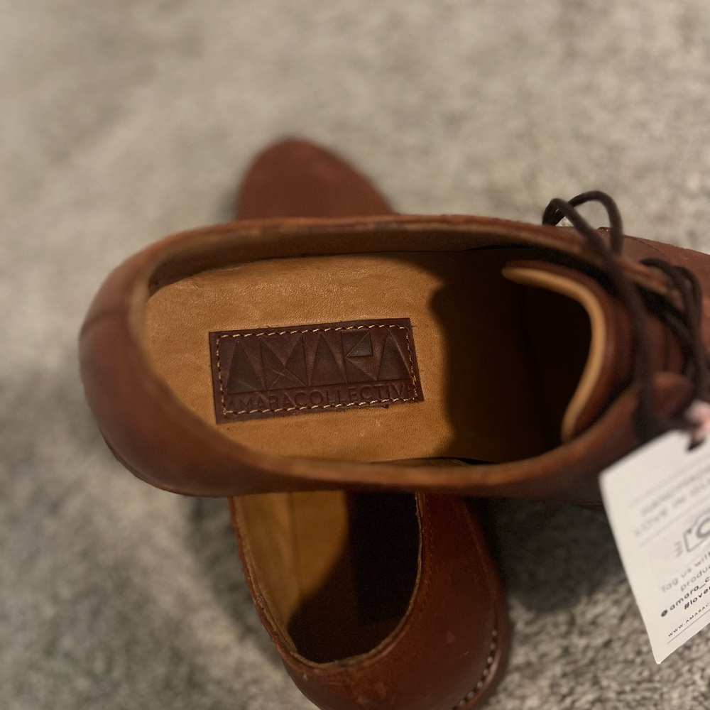 NWT Handmade Men’s Guatemalan Leather Loafers Size 11 - Picture 4 of 12